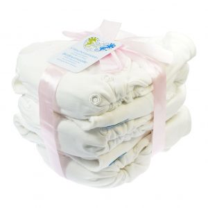 Höschenwindel Bio Bw 5er Slim fit ohne Rüschen-Blümchen