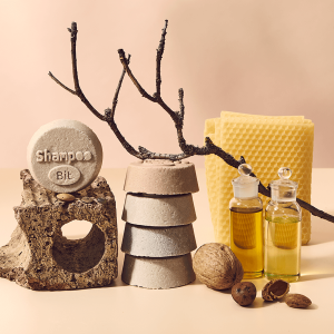 Festes Shampoo-Rosenrot