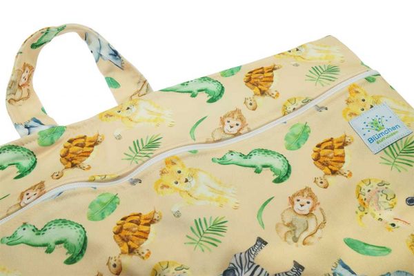 Nasstasche/Wetbag - Blümchen – Bild 4