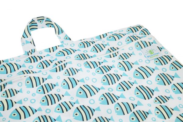 Nasstasche/Wetbag - Blümchen – Bild 10