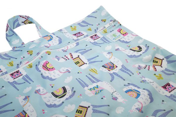 Nasstasche/Wetbag - Blümchen – Bild 6