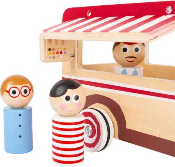 Spielauto Eiswagen XL - small foot/Legler – Bild 6