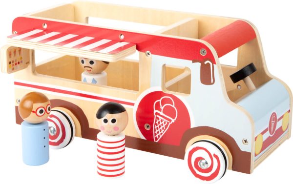 Spielauto Eiswagen XL - small foot/Legler – Bild 3