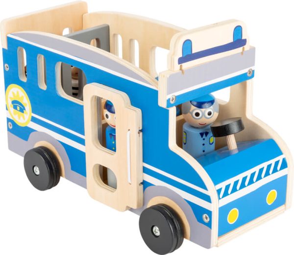 Spielauto Polizeibus XL - small foot/Legler – Bild 7