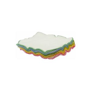 Reinigungstücher Bio Flanell - Blümchen
