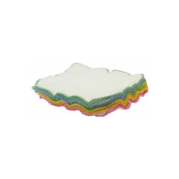 Reinigungstücher Bio Flanell - Blümchen