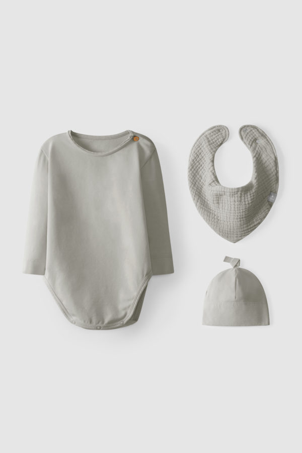 Erstlingsset Body/Mütze/Slub - Snug – Bild 6