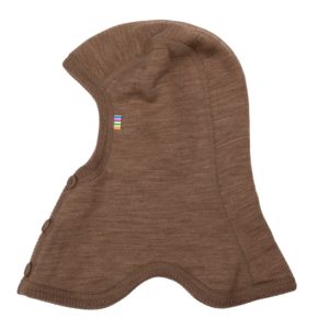 Schalmütze doppelt gestrickte Wolle - Joha