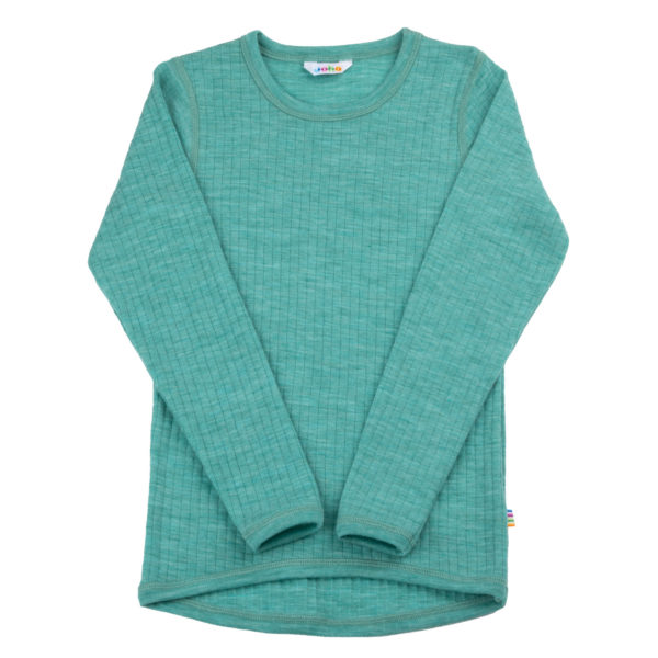 Ripp Shirt Wolle - Joha – Bild 3