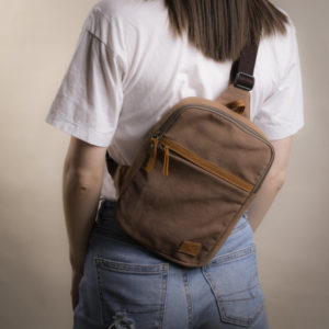 Canva Sling Bag Faun- Dragolina