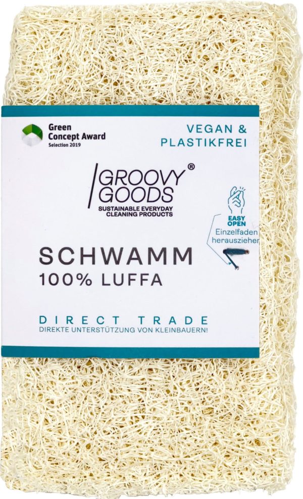 Luffa Schwamm 2in1- Groovy Goods